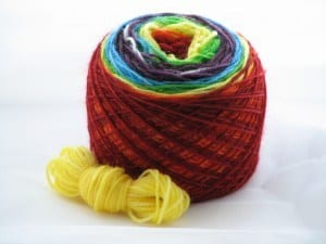 Rainbow Yarn 4